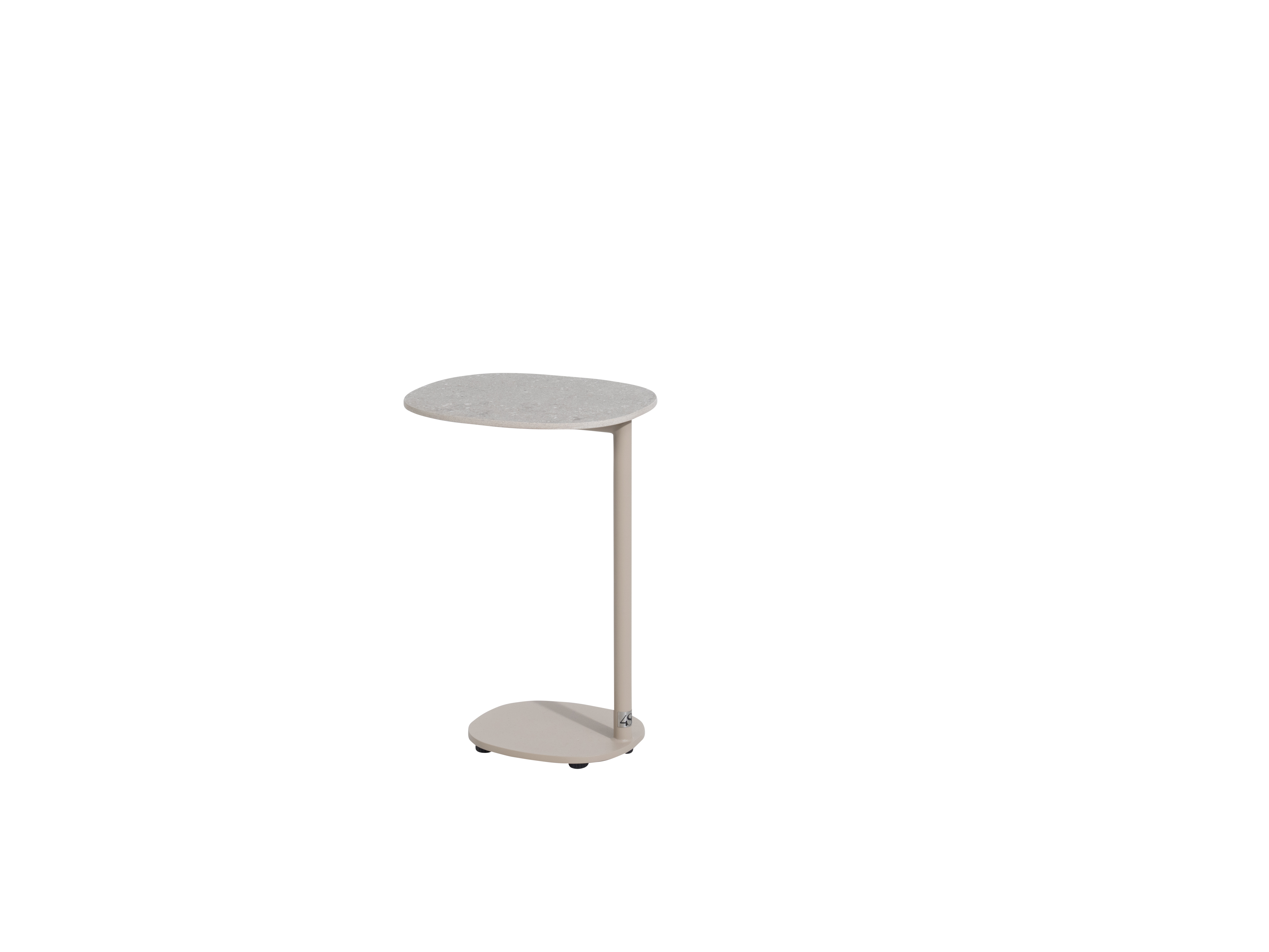 4 Seasons Sofie Ceramic Side Table - Latte